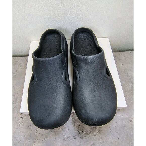 Eddie Bauer First Ascent High Jinx Clogs Shoes Men's 11 Black Utilitarian Slides - Picture 3 of 15